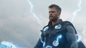 Chris Hemsworth als Donnergott Thor im Hollywood-Film – im Fußball versteht man unter dem Begriff „Tor“ freilich etwas anderes. Foto: dpa