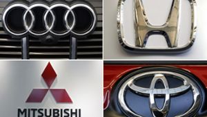 Gegen die Autobauer Audi, Toyota, Honda und Mitsubishi wurden Ermittlungen eingeleitet. Foto: AP