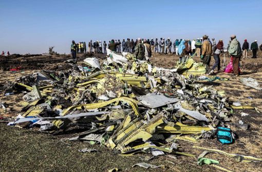 Bei dem Absturz der Ethiopian-Airlines-Maschine waren 157 Menschen gestorben. Foto: AFP