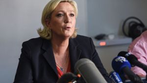 Marine Le Pen wurde von ihrem Vater aufgefordert, zurückzutreten. Foto: AFP