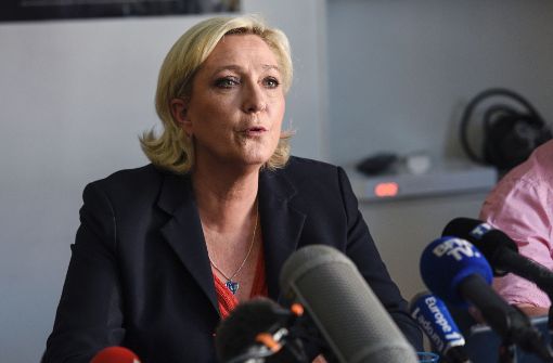 Marine Le Pen wurde von ihrem Vater aufgefordert, zurückzutreten. Foto: AFP