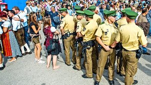 Die Polizei wird auf dem Oktoberfest vom 17. September bis 3. Oktober stärker als sonst präsent sein. Foto: dpa