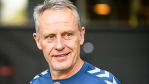 Der charismatische Trainer des SC Freiburg: Christian Streich Foto: dpa