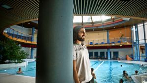 Rubén Barrio Arrea  ist jetzt Schwimmmeister im Wunnebad Winnenden. Foto: Gottfried Stoppel