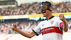 Christian Gentner ist der „Man of the Match“ des Spiels VfB Stuttgart gegen Werder Bremen. Foto: dpa