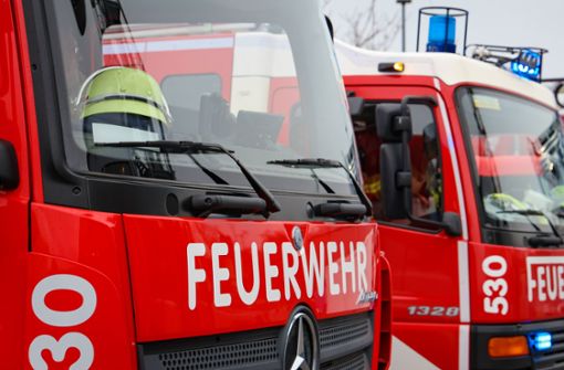 Die Feuerwehr konnte bei dem Einsatz in der Nacht verhindern, dass der Brand auf ein Haus übergriff. (Symbolfoto) Foto: IMAGO/Rupert Oberhäuser/IMAGO/Rupert Oberhäuser