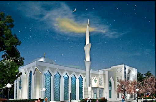 Der Entwurf der neuen Moschee wirkt wie aus einem Märchen. Foto: privat