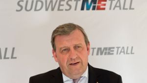 Stefan Wolf ist Vorsitzender von Südwestmetall, dem Arbeitgeberverband im Südwesten. Foto: dpa