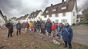In diesem Quartier wollen sie bauen: Rund 30 Menschen   engagieren sich in der Projektgruppe Hohenkreuz des Vereins Alternatives Wohnen Esslingen. Foto: Ines Rudel