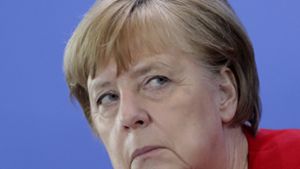 Bundeskanzlerin Angela Merkel hat die Künstler direkt angesprochen Foto: AP/Michael Sohn