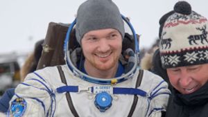 Alexander Gerst ist am Donnerstagmorgen auf der Erde gelandet. Jetzt ist er schon wieder in Deutshcland. Foto: NASA