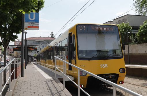 Die U1 an der Endhaltestelle Lutherkirche soll eine Schwester-Bahn erhalten. Foto: Patricia Sigerist