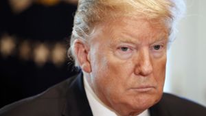 Donald Trump reagiert wütend auf den Bericht der „New York Times“. Foto: AP