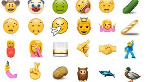 Das sind die neuen Emojis des Unicode-Konsortiums. Foto: unicode.org