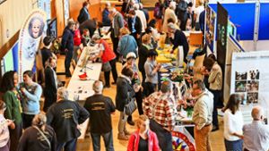 Rund 35 Vereine und Organisationen haben sich am Samstagnachmittag in der Gemeinschaftshalle in Hemmingen präsentiert. Foto: factum/Granville