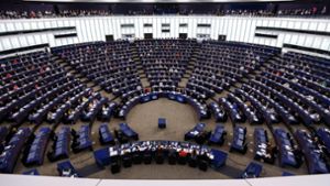 Das Europäische Parlament in Straßburg - am 9. Juni findet in Deutschland die Europawahl statt. Foto: Jean-Francois Badias/AP/dpa