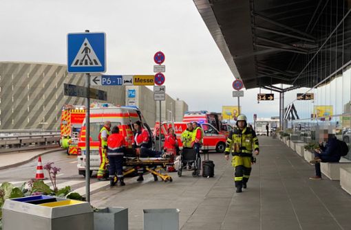 Am Flughafen Stuttgart ist es am Mittwoch zu einem Einsatz von Feuerwehr und Rettungsdienst gekommen. Foto: 7aktuell.de/Moritz Basserman