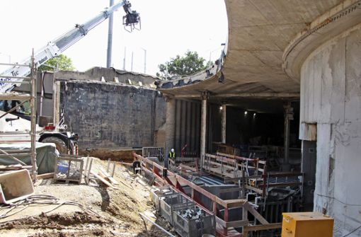 Die dritte Röhre wird an den bereits nutzbaren Kurztunnel angeschlossen. Foto: / Rehberger