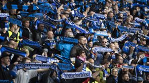 Die Fans des SC Paderborn hatten vehement gegen eine mögliche Kooperation mit Leipzig protestiert. Foto: Bongarts/Getty Images