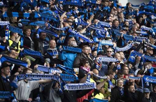 Die Fans des SC Paderborn hatten vehement gegen eine mögliche Kooperation mit Leipzig protestiert. Foto: Bongarts/Getty Images