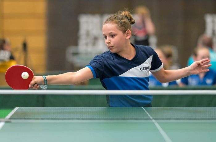 Tischtennis Talent des TSV Korntal: Ksenija Poznic verpasst knapp eine EM-Medaille
