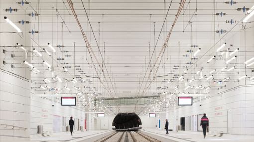 Unter den 40 ausgewählten Projekten für den internationalen Mies Award ist der Stadtbahntunnel in Karlsruhe vom Büro allmannwappner. Foto: Brigida González/Mies Award 2024