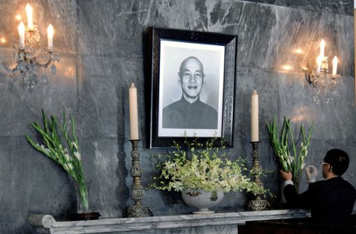 In Taiwan gibt es ein Chiang-Kai-shek-Mausoleum. Foto: AFP