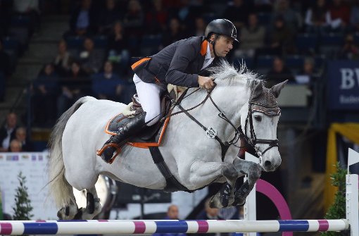 Timo Beck auf seinem Pferd (Symbolbild). Foto: Pressefoto Baumann