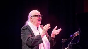 Zu seinem 80. Geburtstag bekam Wolfgang Dauner den Jazz-Ehrenpreis des Landes Baden-Württemberg  – bei einem Konzert am 23. Januar 2016 im Theaterhaus. Foto: Martin Stollberg