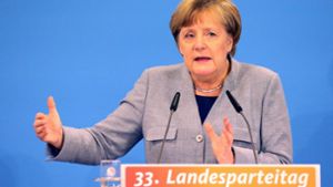 Bundeskanzlerin Angela Merkel erteilt Neuwahlen als Konsequenz aus den gescheiterten Jamaika-Gesprächen mit FDP und Grünen eine Absage. Foto: dpa