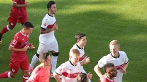 So lief der VfB-Trainingsauftakt am Montag ab. Foto: Pressefoto Baumann