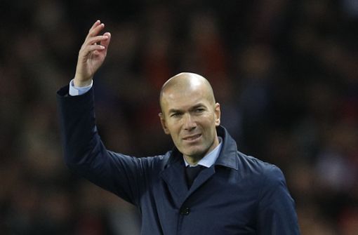 Hallo, da bin ich wieder: Zinedine Zidane kehrt zu Real Madrid zurück. Foto: AP