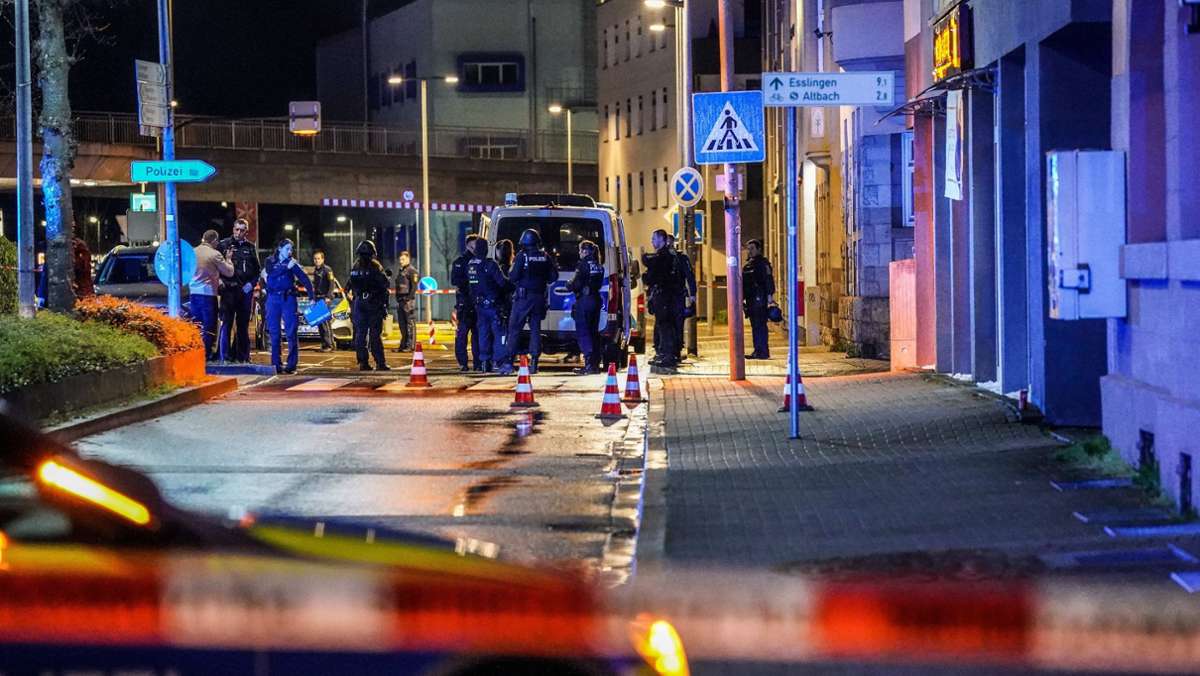 Nach Schüssen in Plochingen: Polizei nimmt zwei Verdächtige fest