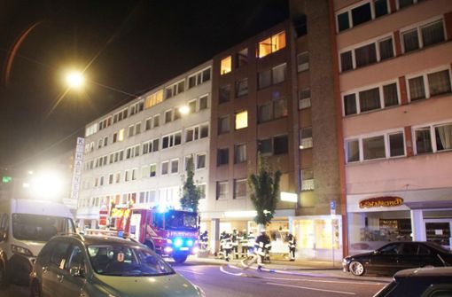 Das Feuer sei in einer Wohnung im fünften Stock ausgebrochen. Foto: SDMG