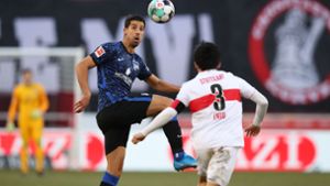 Khediras Leistung im Spiel gegen den VfB Stuttgart steht in Mittelpunkt der Berichterstattung. Foto: dpa/Tom Weller