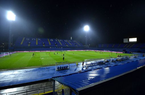 Im Maksimir-Stadion von Dinamo Zagreb wird auch nicht gespielt. Foto: imago/Pixsell/imago sportfotodienst