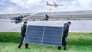 Stuttgarter Airport nennt sich jetzt Solarflughafen