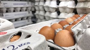 Regionale Eier sind gefragt, ausländische werden eher gemieden. Foto: AFP