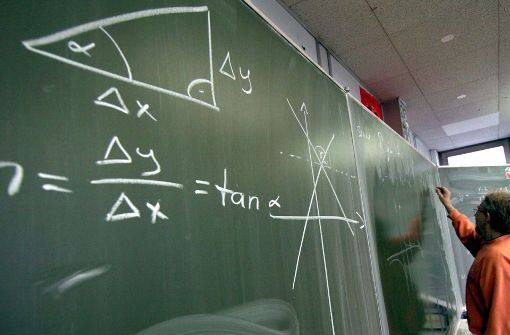 Mathematik ist eines der Fächer, das von der reformierten Oberstufe profitieren soll. Foto: dpa