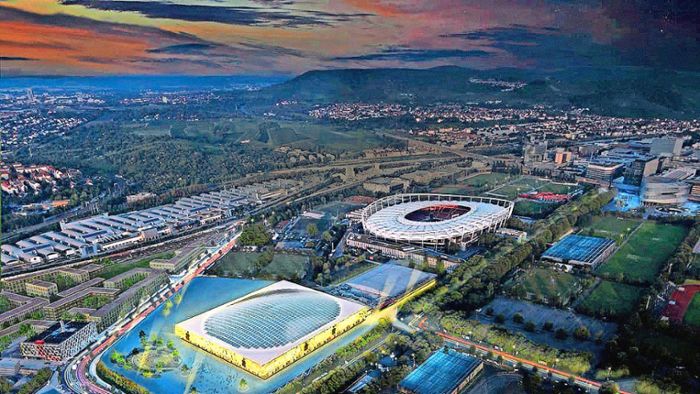 Streit über die Neue Arena 3.0 in Stuttgart: Schafft es die neue Schleyerhalle noch in den  Haushalt 2024/2025?