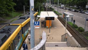 Die Endhaltestelle der U 4 samt Wendemöglichkeit auf dem Karl-Benz-Platz soll wegfallen. Foto: Lichtgut/Max K/valenko