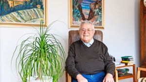 Der Schönaicher Willi Rebmann wird  am Sonntag 90 Jahre alt. Er hat sich in seinem Leben sehr für seinen Heimatort engagiert. Foto: /Stefanie Schlecht