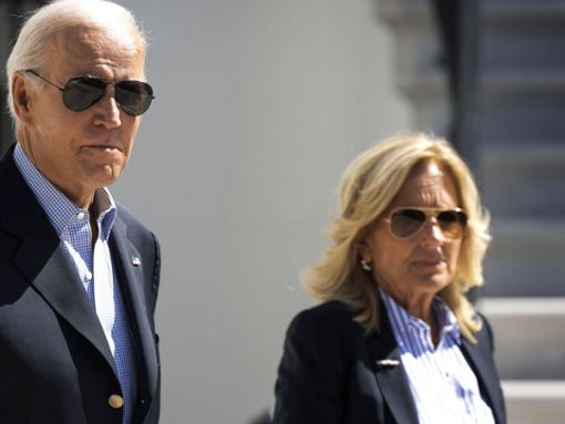 Joe und Jill Biden in Florida. Foto: imago/Cover-Images