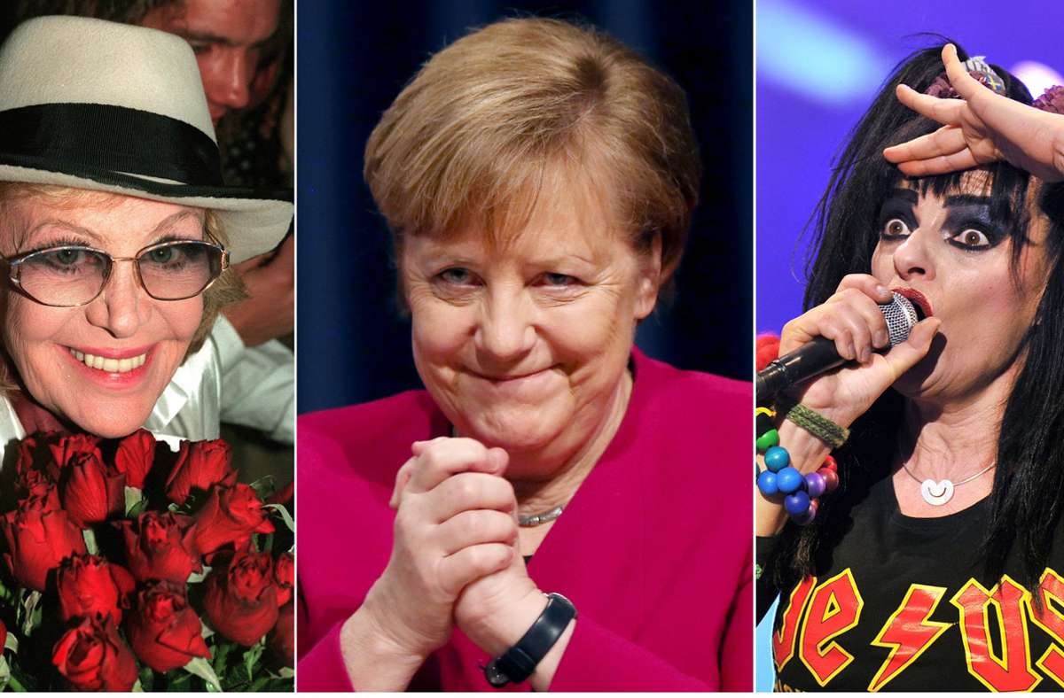 Unter anderem mit Liedern von Hildegard Knef und Nina Hagen wird Angela Merkel heute verabschiedet. Foto: dpa