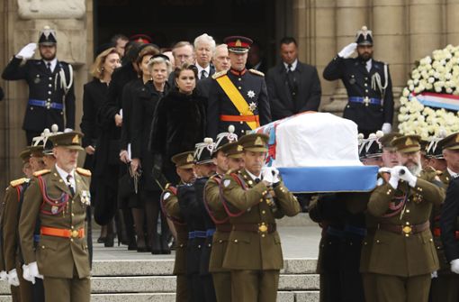 Zahlreiche gekrönte Häupter aus dem Ausland sind zum Staatsbegräbnis von Altgroßherzog Jean von Luxemburg gekommen. Foto: dpa