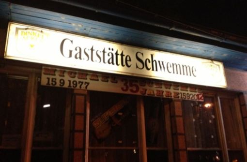 Die Gaststätte Schwemme in Bad Cannstatt, die Mutter der Stuttgarter Schräggastro. Foto: privat