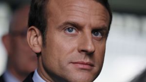 Emmanuel Macron ist Opfer eines Hackerangriffs geworden. Foto: AFP POOL/AP