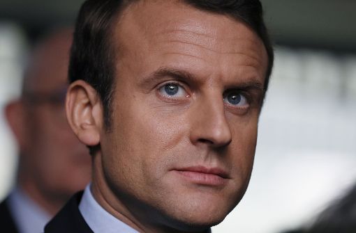 Emmanuel Macron ist Opfer eines Hackerangriffs geworden. Foto: AFP POOL/AP