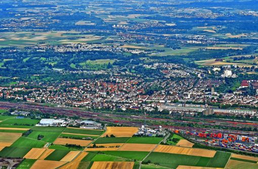 Verträgt Kornwestheim noch mehr Bebauung? Diese Frage stellen sich die Stadträte. Foto: Werner Kuhnle/Archiv
