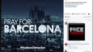 VfB-Verteidiger Emiliano Insua hat auf seiner Facecbook-Seite sein Mitgefühl für die Opfer von Barcelona zum Ausdruck gebracht. Foto: Emiliano Insua/Screenshot Facebook
